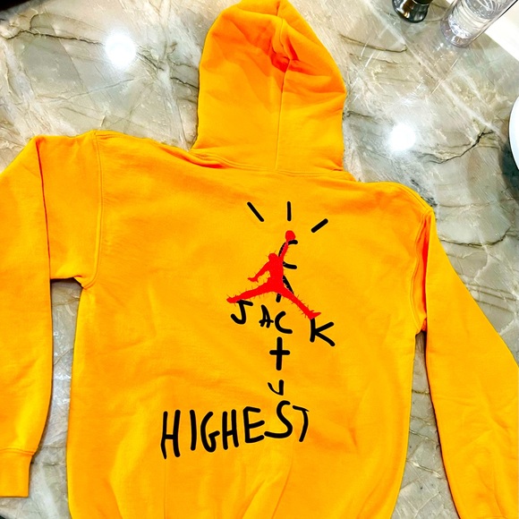 CACTUS JACK JORDAN HIGHEST HOODIE Yellow 53129126?w=400